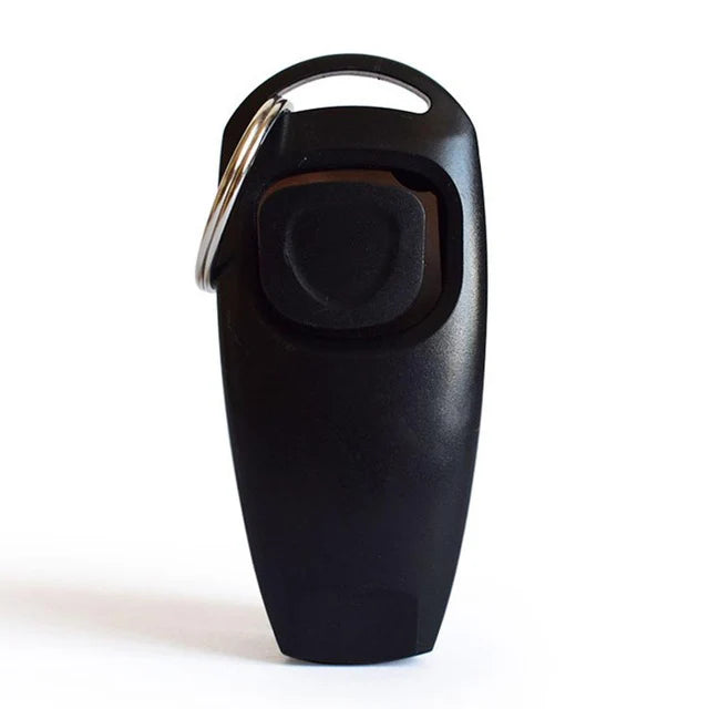 2-in-1 Dog Training Clicker & Whistle – Compact & Effective Trainer Tool